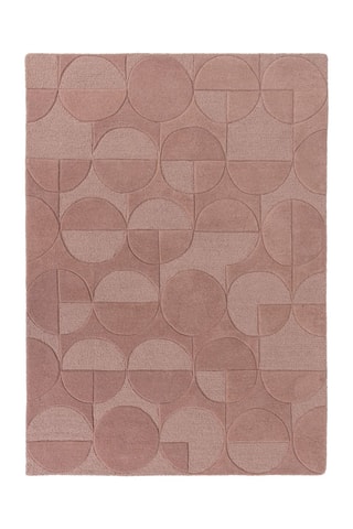 Wollen Vloerkleed Gigi Poederroze