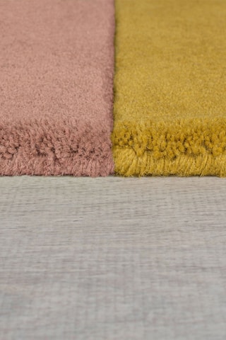 Wollen Vloerkleed Lozenge - Multicolor