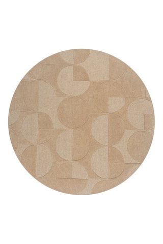 Wollen Vloerkleed Moderno Beige