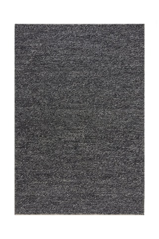 Wollen Vloerkleed Minerals Donkergrijs