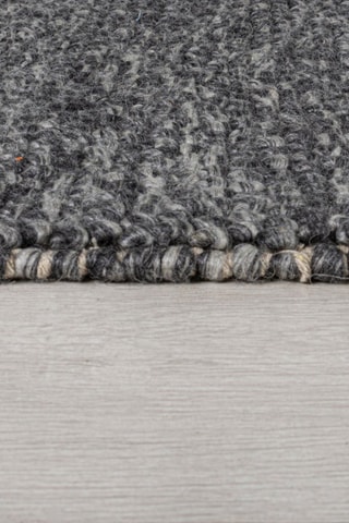 Wollen Vloerkleed Minerals Donkergrijs