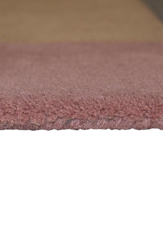 Wollen Vloerkleed Collage Roze en Geel