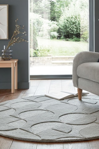 Wollen Vloerkleed Moderno Grijs