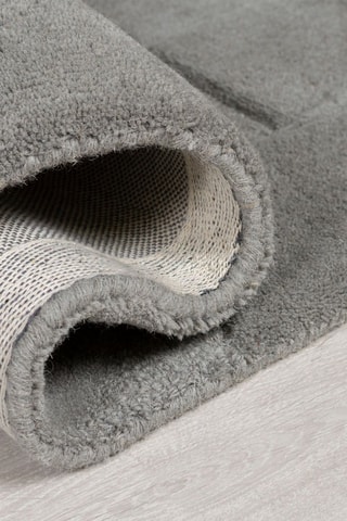 Wollen Vloerkleed Moderno Grijs