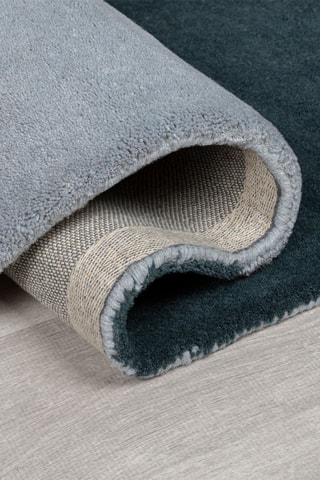 Wollen Vloerkleed Alwyn Bordeauxrood, Roze en Blauw