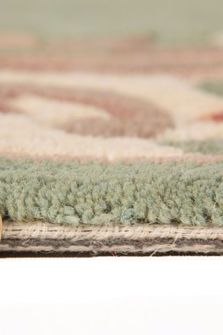 Wollen Vloerkleed Aubusson Groen