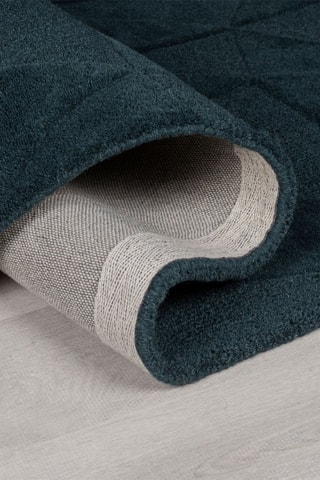 Vloerkleed Shard - Donkerblauw