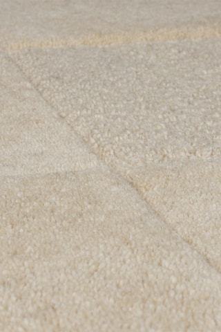 Wollen Vloerkleed Checkerboard Naturel