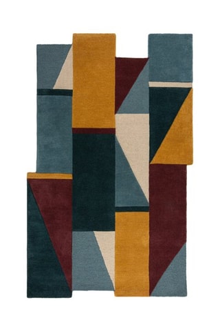 Wollen Vloerkleed Shuffle Shaped - Multicolor