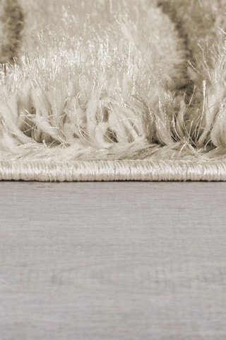 Vloerkleed Velvet Carved Beige