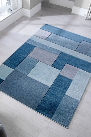 Vloerkleed Cosmos Blauw 