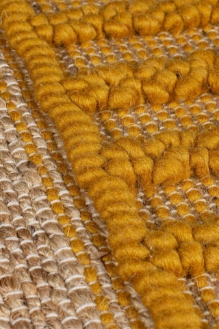 Wollen Vloerkleed Medina Naturel en Multicolor