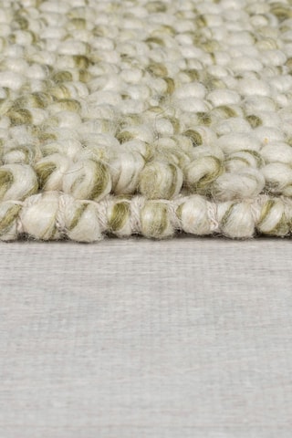 Wollen Vloerkleed Minerals - Groen en Ecru