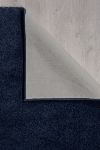 Vloerkleed Fluffy Washable Marineblauw