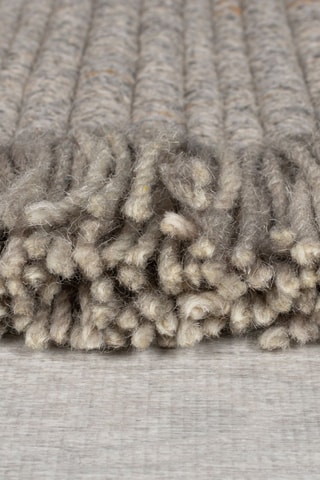 Wollen Vloerkleed Rene - Grijs