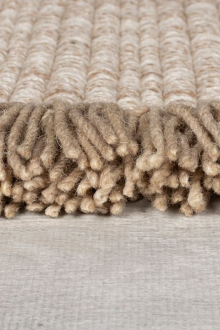 Wollen Vloerkleed Rene - Beige