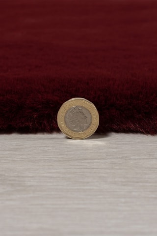 Vloerkleed Supersoft -  Bordeauxrood