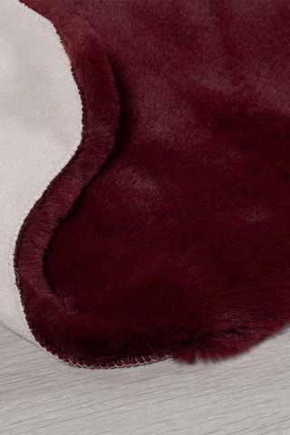 Vloerkleed Supersoft -  Bordeauxrood