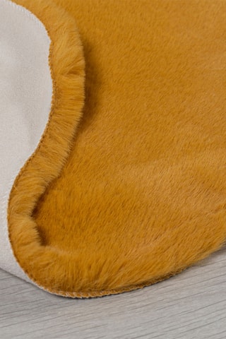 Vloerkleed Supersoft -  Okergeel