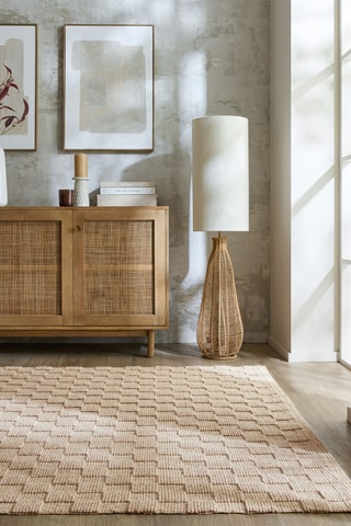 Wollen Vloerkleed Falco -  Naturel