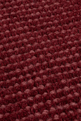 Wollen Vloerkleed Elements -  Bordeauxrood
