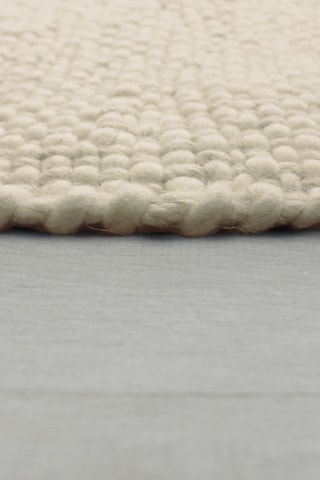 Wollen Vloerkleed Chunky -  Ivoorkleurig
