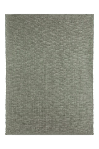 Wollen Vloerkleed Chunky -  Groen