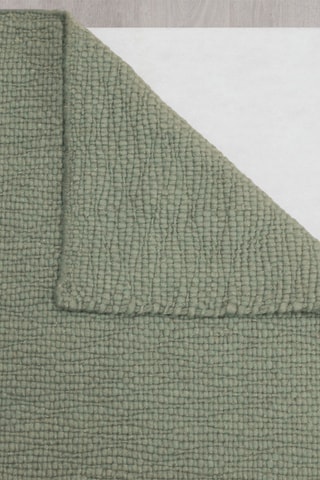Wollen Vloerkleed Chunky -  Groen