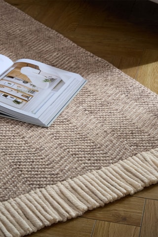 Wollen Vloerkleed Churchgate -  Naturel