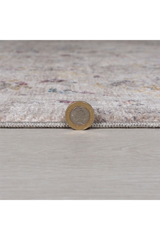 Vloerkleed Soraya -  Zilverkleurig