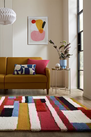 Wollen Vloerkleed Arlo - Multicolor