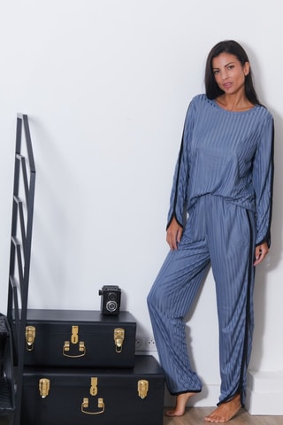 Pyjama Iris - Bleu cobalt