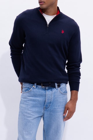 Camisola - Azul-marinho