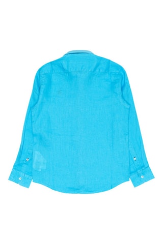 Linnen Overhemd - Blauw