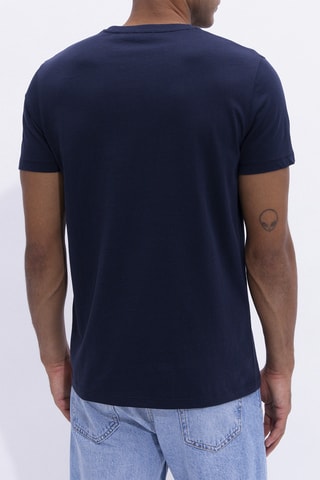 T-shirt - Azul-marinho