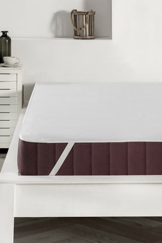 Protège-matelas Alez Pol - Blanc