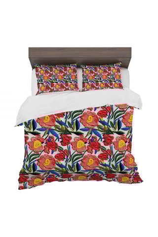 Parure de couette en coton - Multicolore