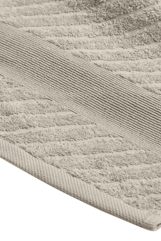 Serviette de toilette et drap de douche - Beige