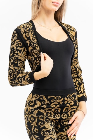 Bolero - Preto e dourado