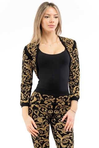 Bolero - Preto e dourado