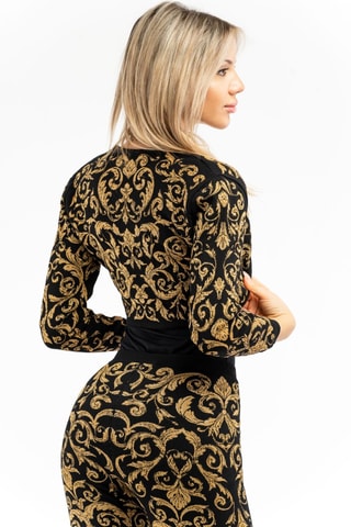 Bolero - Preto e dourado