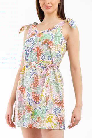 Vestido trapézio Branco