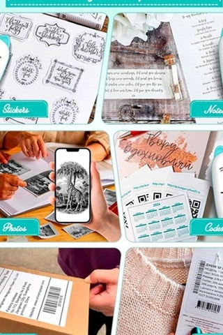 Imprimante portable TechKidz - Thermique - Bluetooth