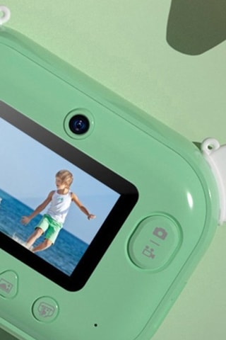 Máquina fotográfica digital com impressão instantânea - Flamigo - Rosa