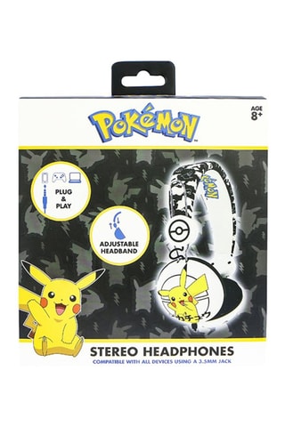 Auscultadores áudio - Branco, amarelo e preto