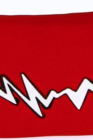 Auscultadores áudio - Branco e vermelho