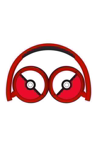 Auscultadores áudio - Branco e vermelho