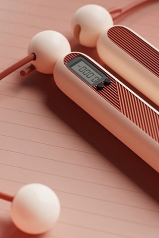 Corda de saltar DF Sports Contador eletrónico