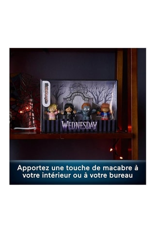 Coffret Wednesday Addams - 4 figurinas Collector