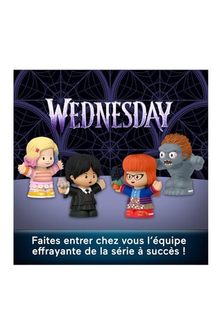 Coffret Wednesday Addams - 4 figurinas Collector